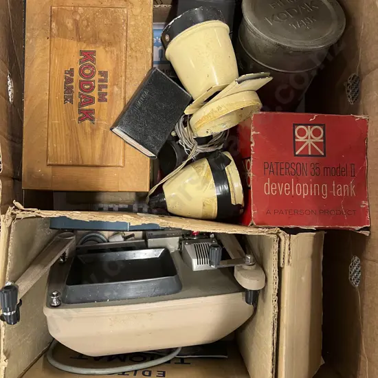 Film Editor with Various Other Accessories