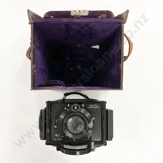 Jos-Pe Three-Colour Camera with Case and Accessories