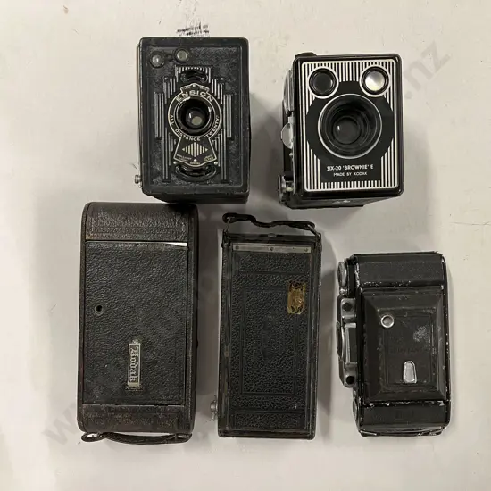 Four Various Vintage Cameras