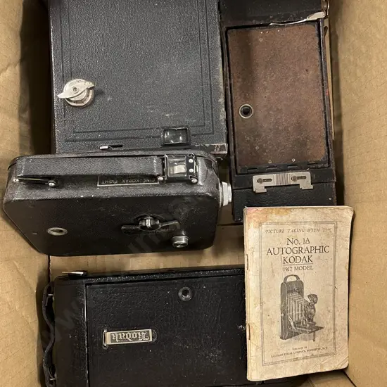 Four Various Vintage Cameras