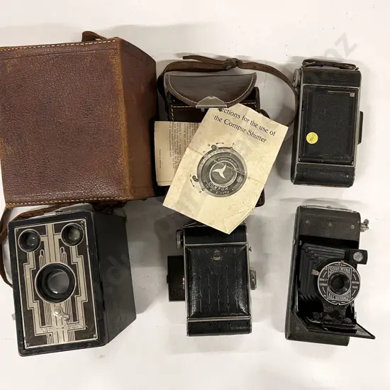 Four Various Vintage Cameras