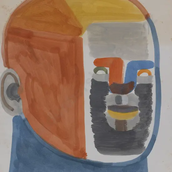 Wayne Smith - Abstract Portrait (unframed)