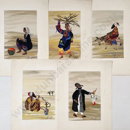 Judit Yellin-Ginat - Five Figural Works