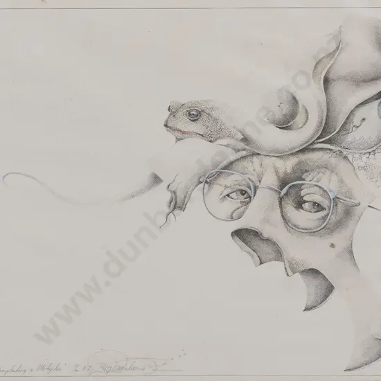 Robert Franken (b. 1946) - Contemplating a Metaphor