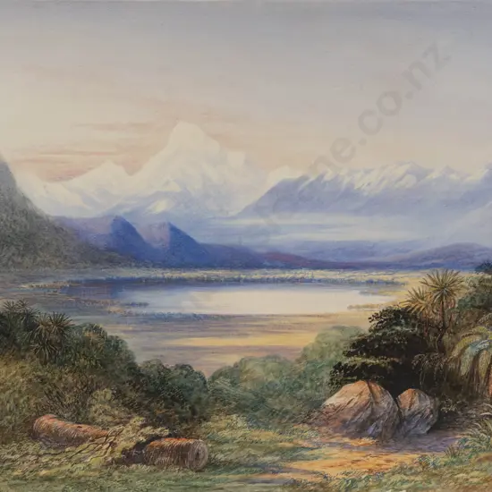 Unknown Artist - Mount Cook 1898 (unframed)