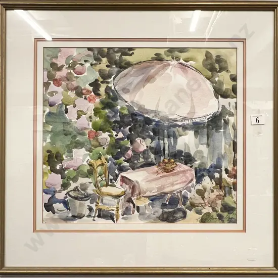 Mary Annette Hay - Garden Watercolour