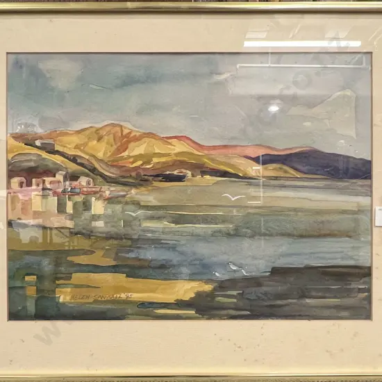 Helen Sandall - Coastal Watercolour