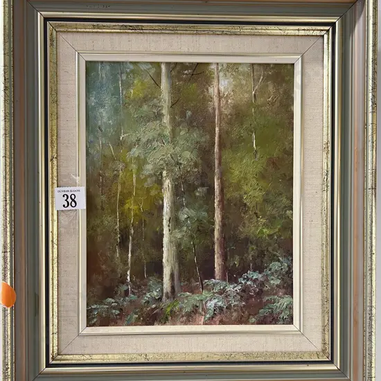 Sandra House - Acheron Way - Oil on Board