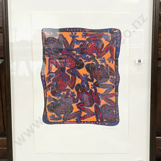 "The Frog Prints" - Signed Ltd. Ed. Print 11/24