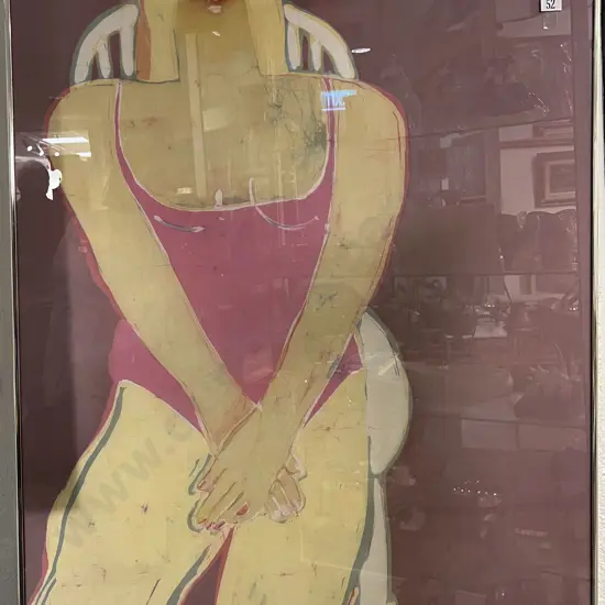 C. Sedgewick - Batik Figural Abstract