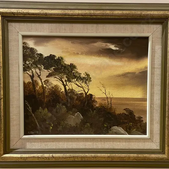 Rena Swift - Storm Approaching - Oil on Board