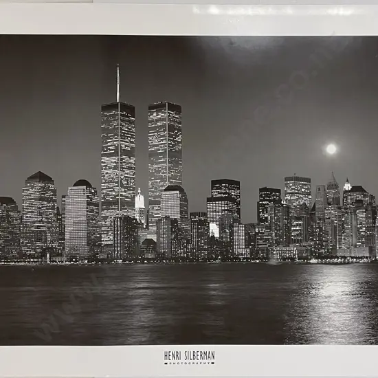 Henri Silberman Manhattan New York Poster