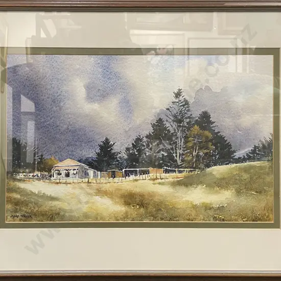 Murv Turner - Storm Clouds - W/C