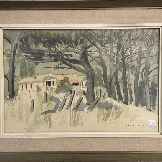 Gordon E. Brown - Landscape W/C