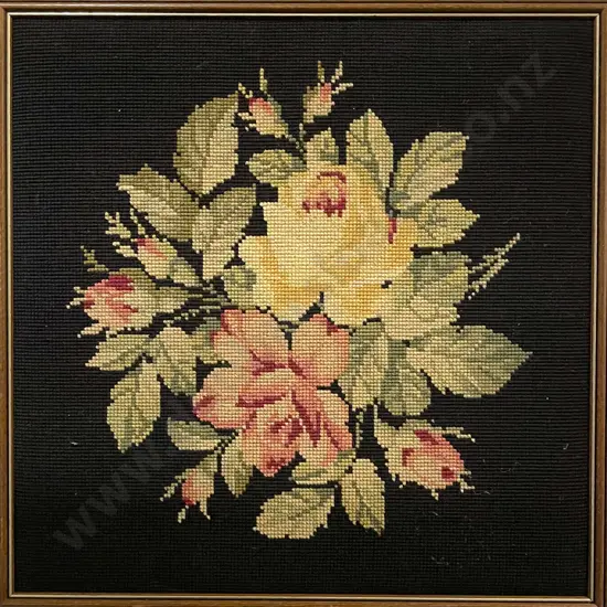 Antique Floral Tapestry