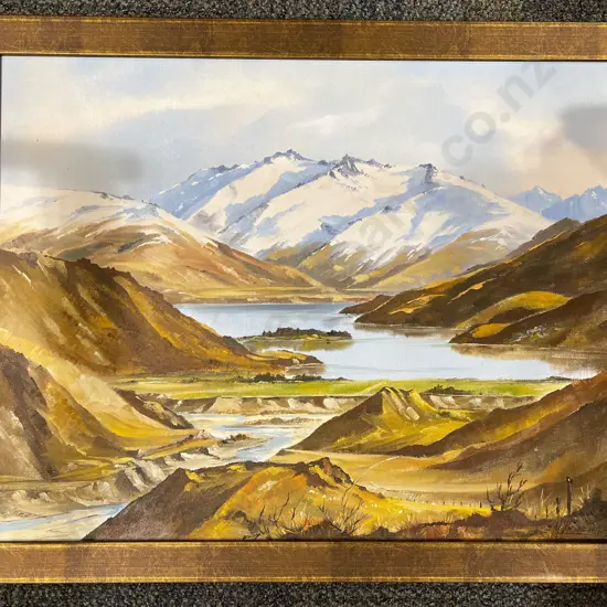 Charles McKenzie - From the Crown Terrace - Oil on Board