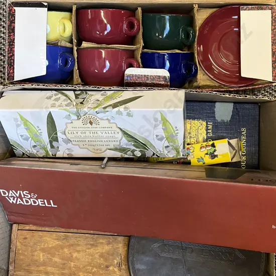 Small Box of Assorted Including Pocket Chess