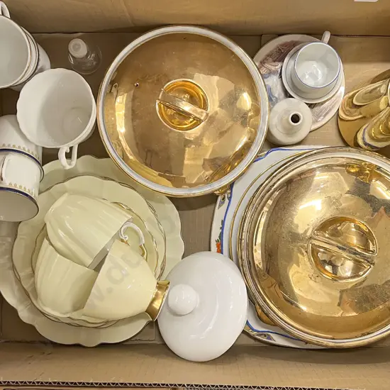 Box of Assorted China