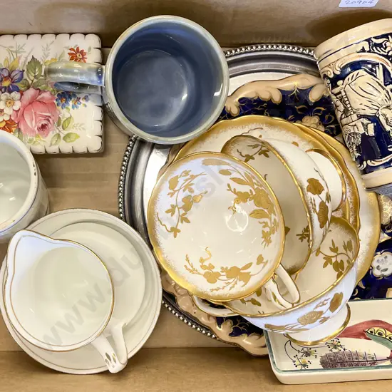Quantity of Assorted China Including Wade and Hammersley