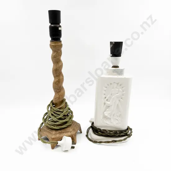 Two Assorted Table Lamps