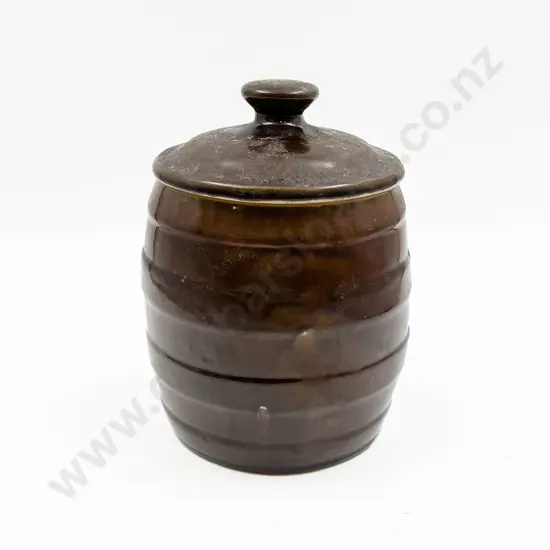 Pottery Biscuit Barrel