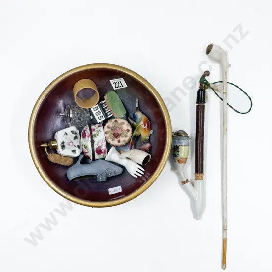 Small Quantity of Assorted with NZ Pottery Bowl