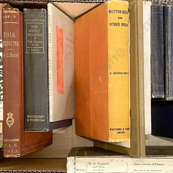 Box of Books Including NZ Reference