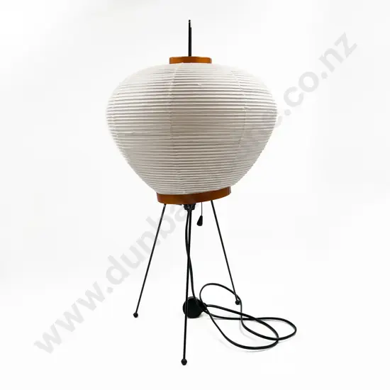 Akari Table Lamp with Rice Paper Shade