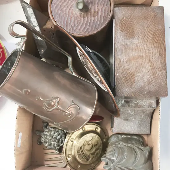 Small Quantity of Assorted Including Metal Ware