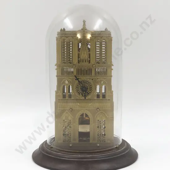 Dome Cased Cathedral Form Clock