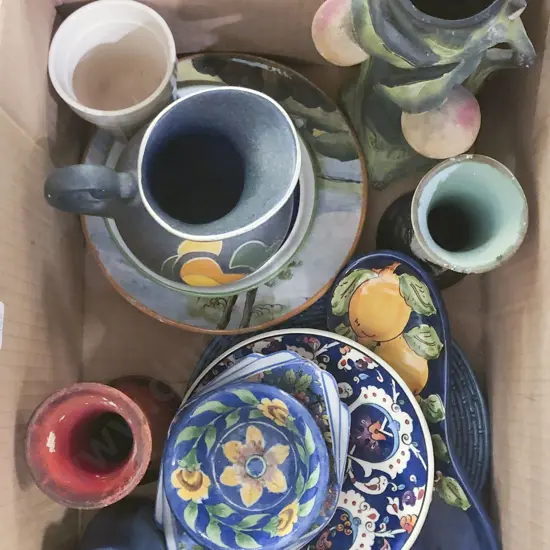 Box Quantity of Assorted China and Vases etc