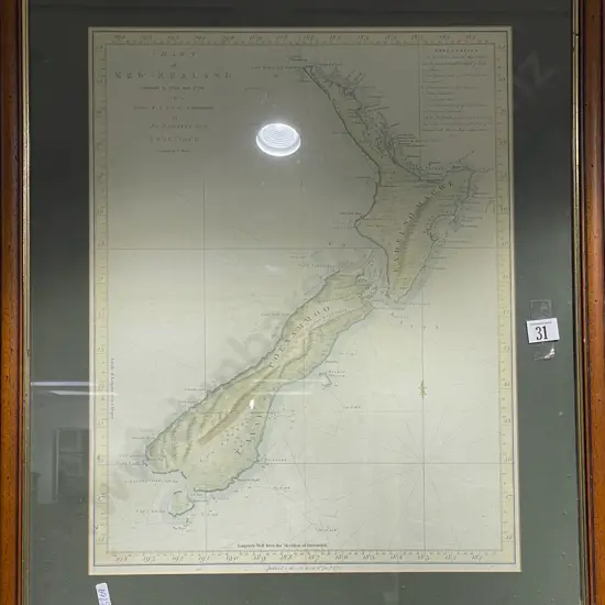 Framed NZ Chart