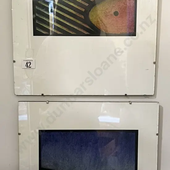 Pair of Abstract Artworks