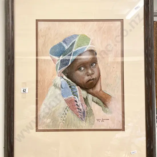 Sylvia Davidson - Where Is My Hope? - Acrylic on Card