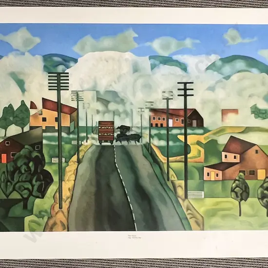 Rita Angus - Hawkes Bay Fog - Reproduction Print