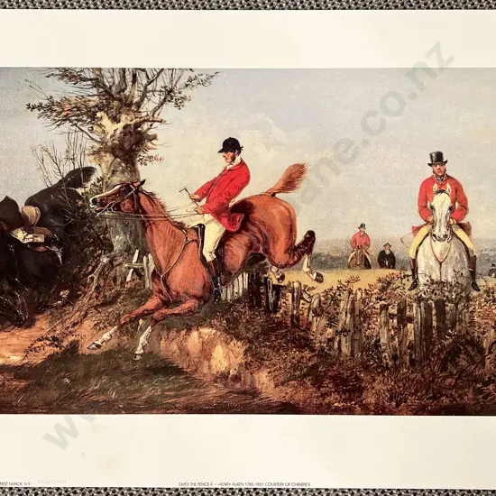 Set of Five Hunting Related Prints & Other (6)