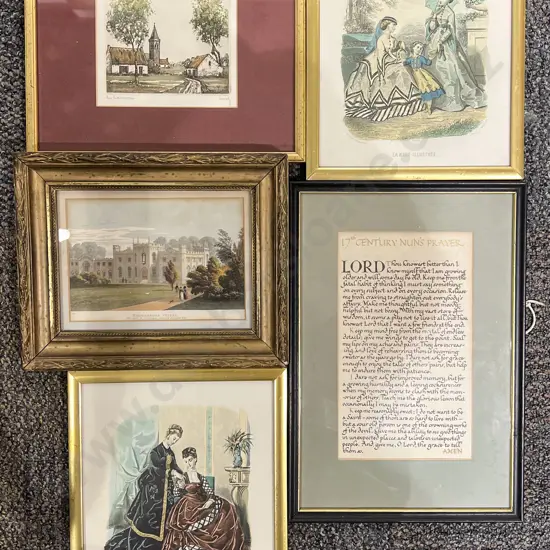 Box of Assorted Artworks