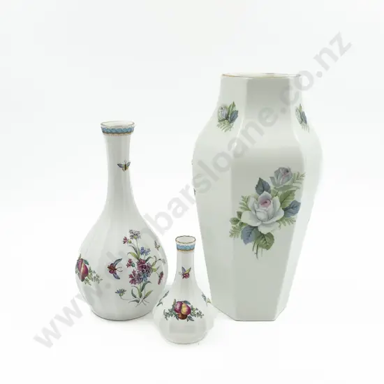Two Spode Vases together with Staffordshire Vase