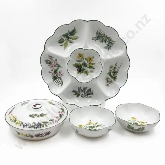 Royal Worcester Serving Platter Entree Dish & Two Bowls