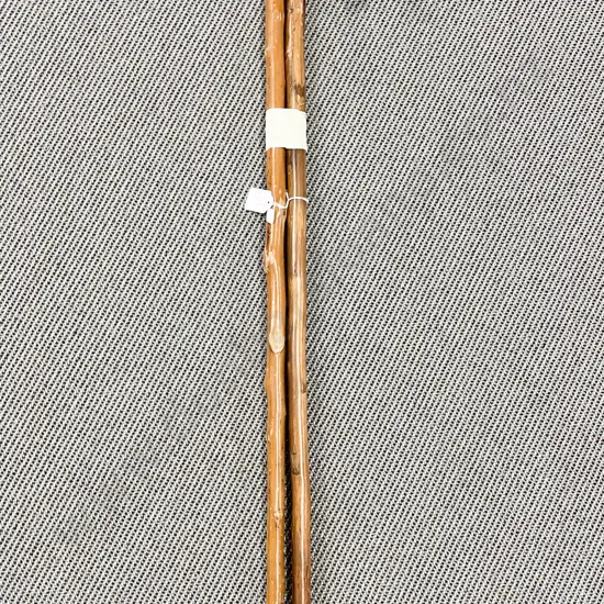 Two Bamboo Walking Sticks