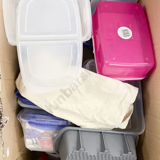 Large Quantity of Assorted Storage Containers etc