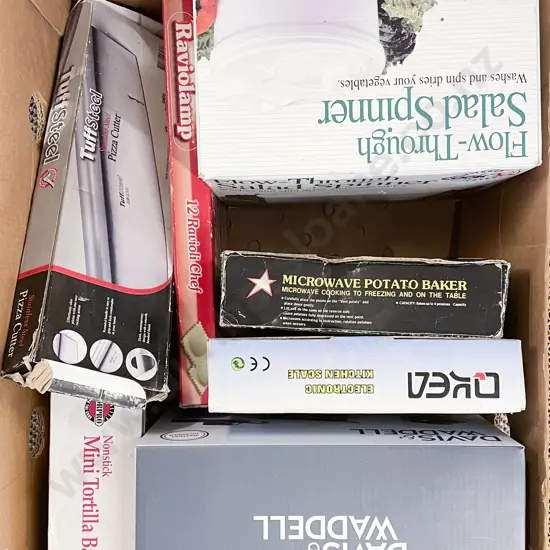 Quantity of Assorted Boxed Kitchenware etc