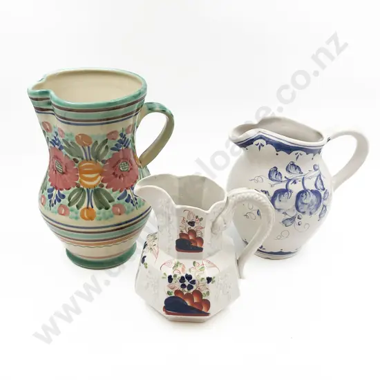 Three Large Assorted Jugs