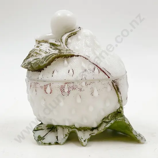 Victorian Milk Glass Sugar Bowl