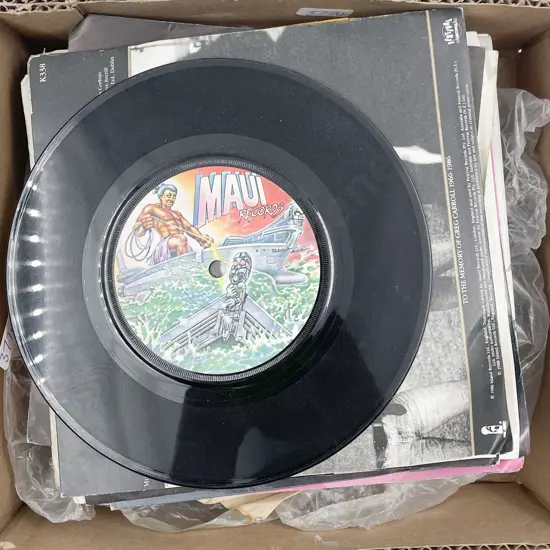 Box of Assorted Records