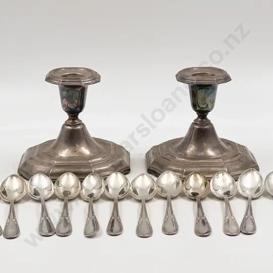 Quantity of Assorted European Silver