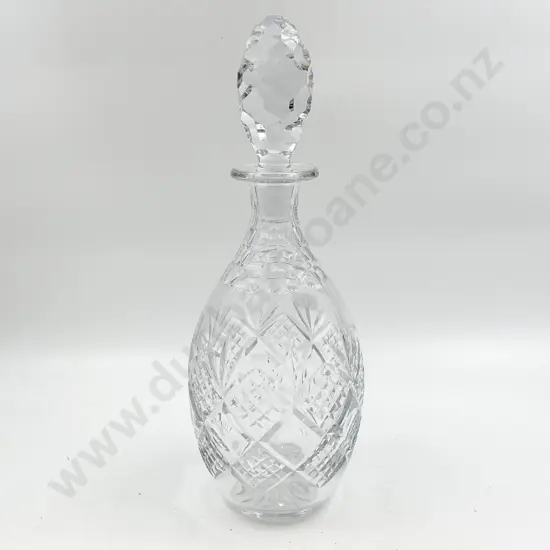 Large Crystal Decanter