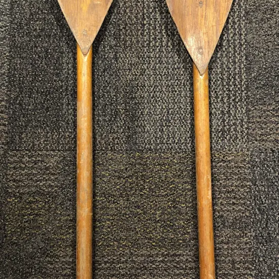 Pair of Vintage Oars (A/F)