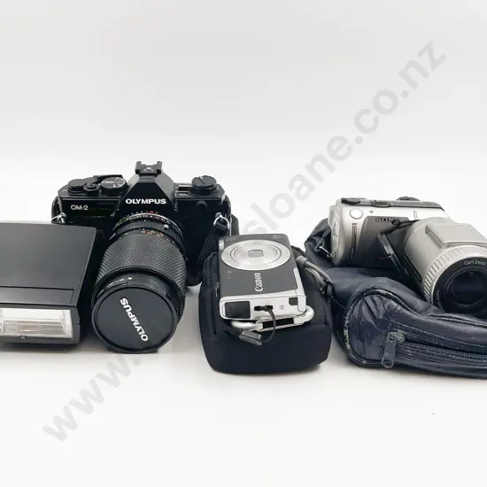 Vintage Olympus Camera and Accessories