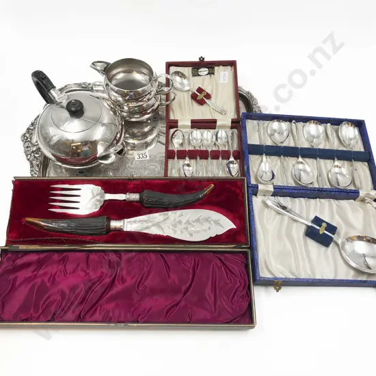 Quantity of Assorted S/P and Boxed Cutlery